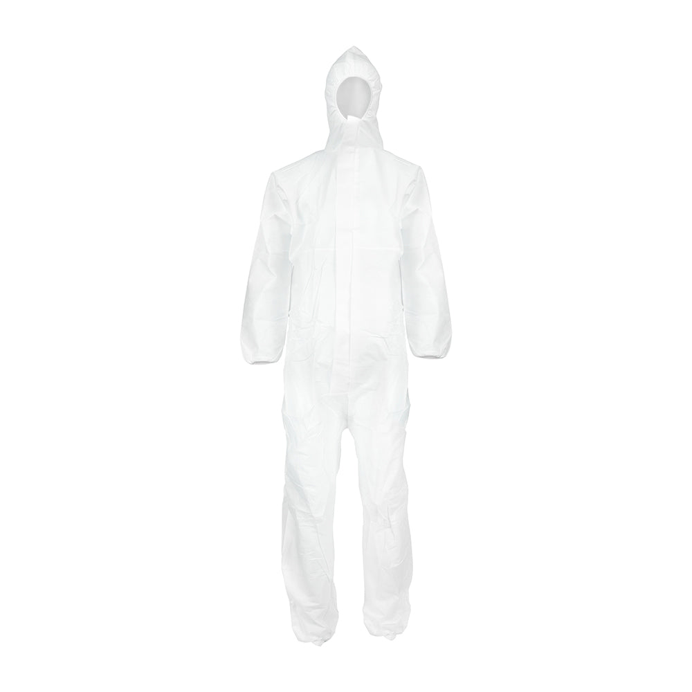 Cat III Type 5/6 Coverall - High Risk Protection - White