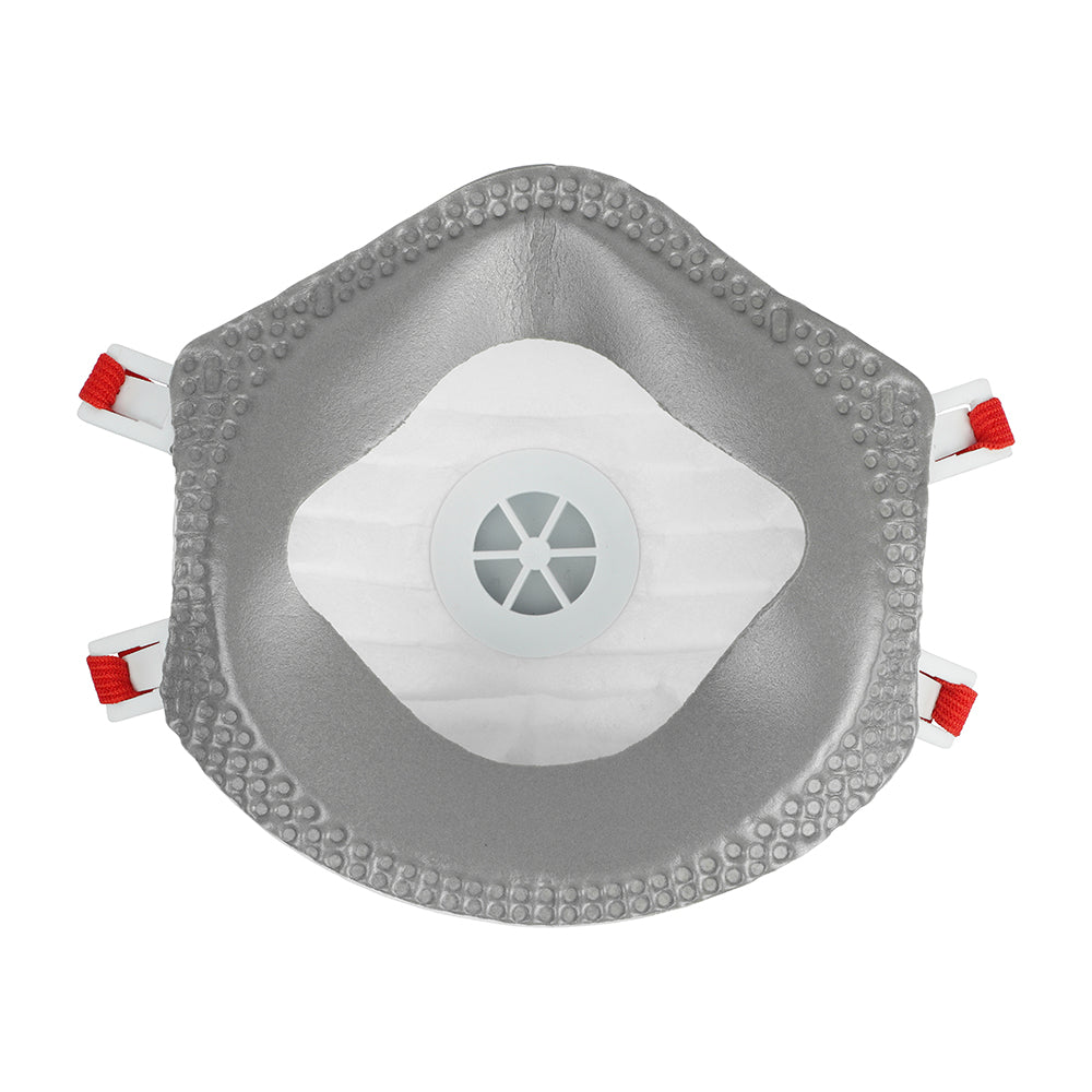 FFP3 Moulded Masks with Valve One Size - Pack Quantity: 5