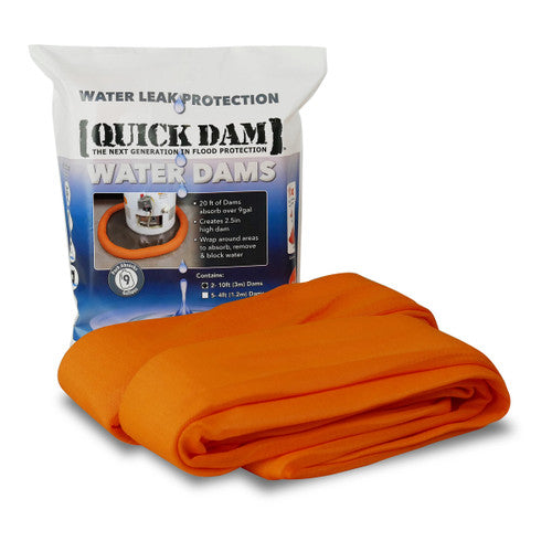 Quick Dam WUB210-2 Indoor Hi Vis Water Dams 3m/10ft (Pack of 2)