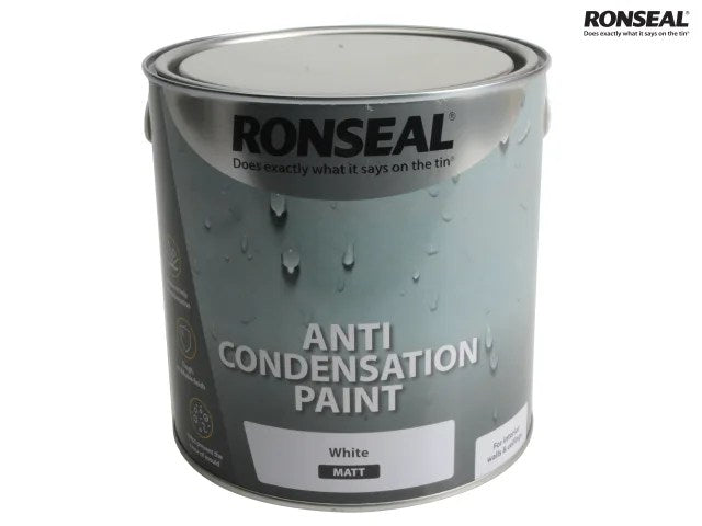 RSLACPWM25L Anti Condensation Paint White Matt 2.5 litre