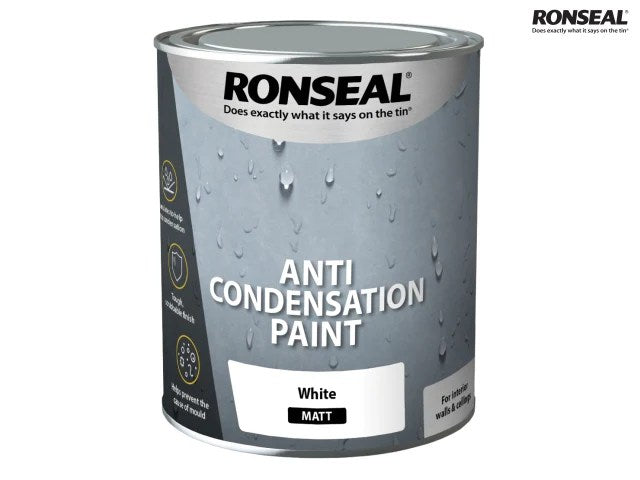 RSLACPWM750 Anti Condensation Paint White Matt 750ml