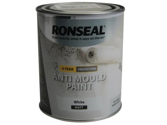 RSLAMPWM750 6 Year Anti Mould Paint White Matt 750ml