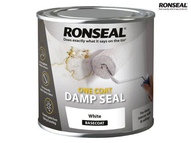 RSLOCDSW250 One Coat Damp Seal White 250ml