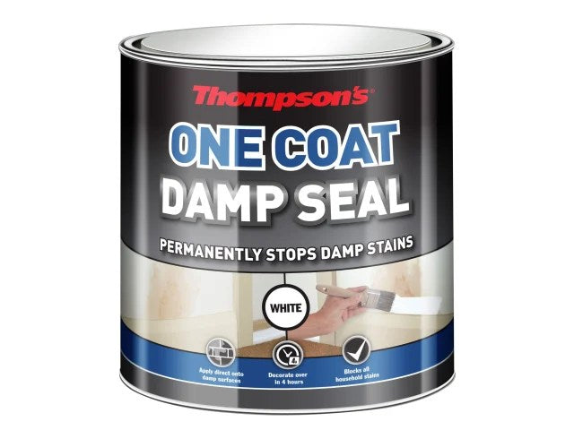 RSLTOCDS25L Thompson's One Coat Stain Block Damp Seal 2.5 litre