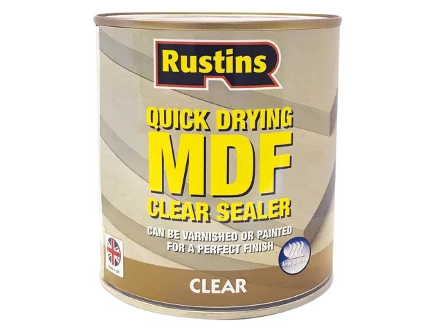 RUSMDFCS250 Quick Drying MDF Sealer Clear 250ml