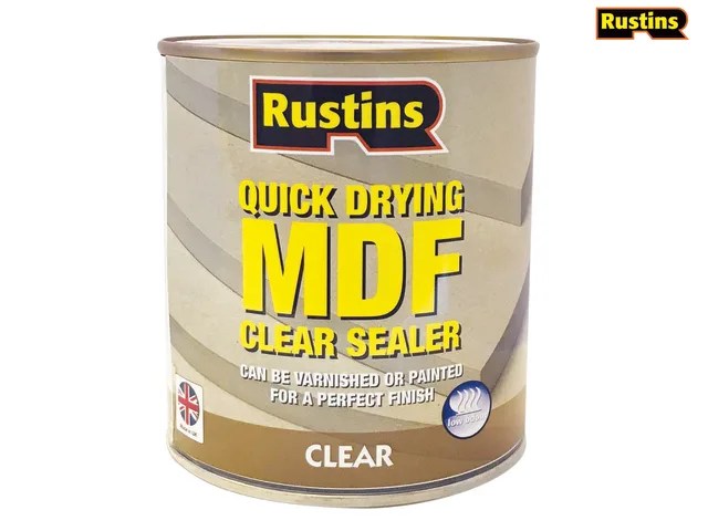 RUSMDFCS500 Quick Drying MDF Sealer Clear 500ml