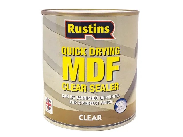 RUSMDFCS1L Quick Drying MDF Sealer Clear 1 litre