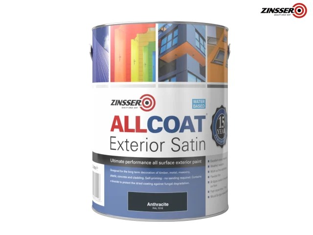 ZINACEAN25L AllCoat® Exterior Anthracite 2.5 litre