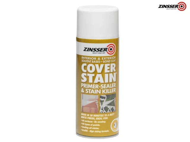 ZINCSP400A Cover Stain® Primer - Sealer Aerosol 400ml