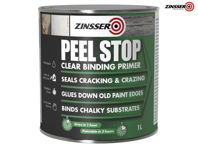 ZINPSP1L Peel Stop® Clear Binding Primer Paint 1 litre