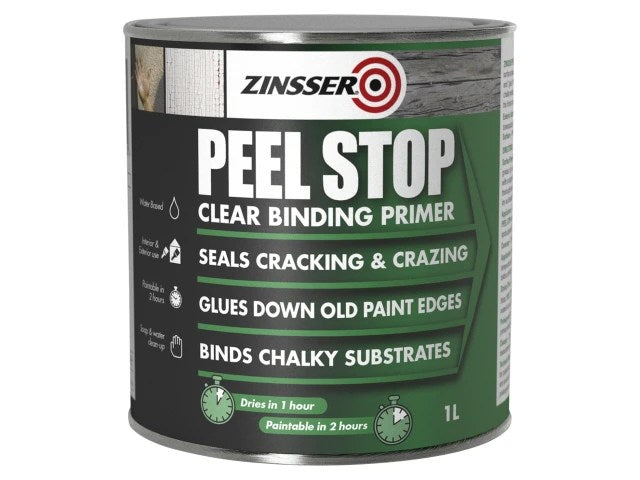 ZINPSP1L Peel Stop® Clear Binding Primer Paint 1 litre