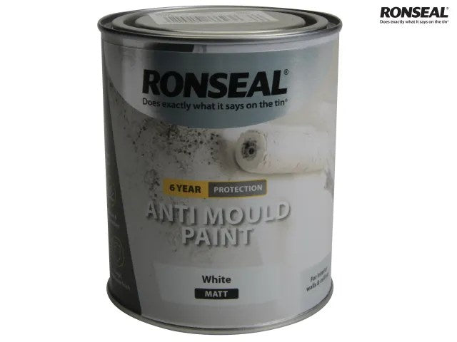 RSLAMPWM750 6 Year Anti Mould Paint White Matt 750ml